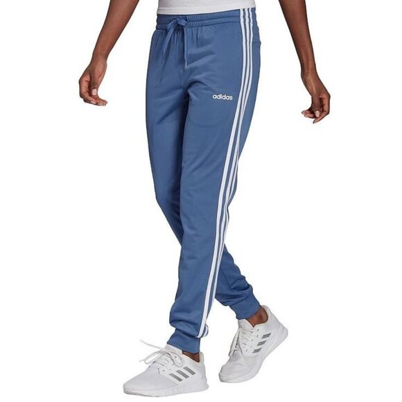Adidas Women's Essentials 3-Stripe Tricot Track Pants Plus Size 1X/XL - Picture 1 of 14